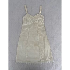 SILK mini lace dress !!